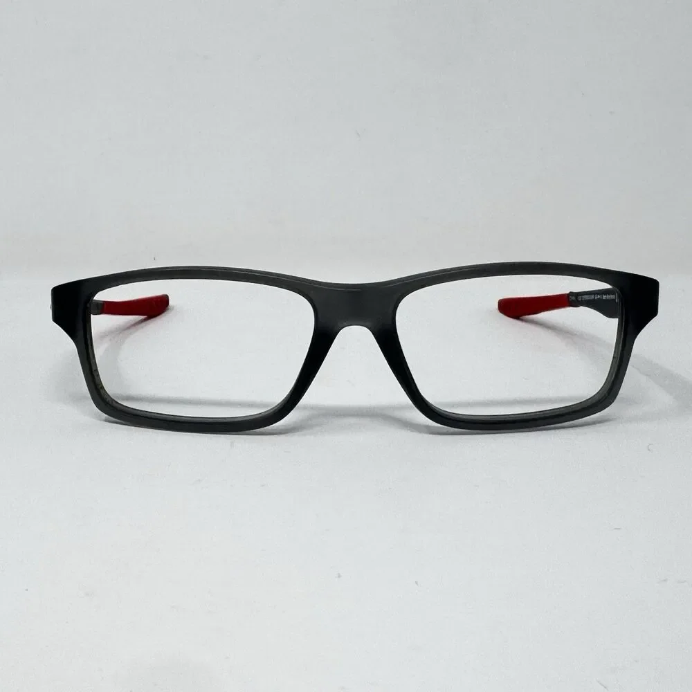 Oakley Crosslink XS OY8002-0349 Satin Grey Smoke Eyeglass Frames 49-14-122